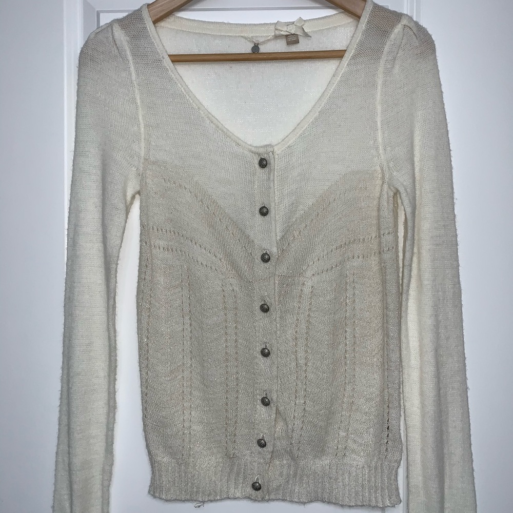 New w/o tags Anthropologie cardigan